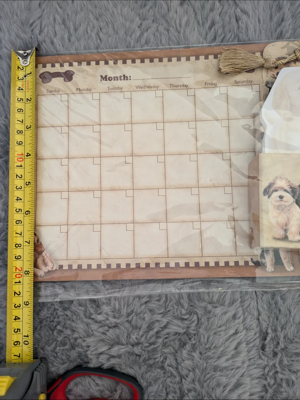 Puppy Love Dog-Themed Desk Organizer Set Of Two